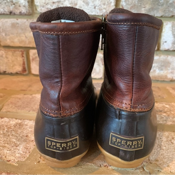 Sperry Top-Sider | Waterproof Rubber Boot | Leather - Picture 4 of 13